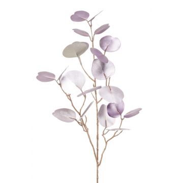 Branche d'eucalyptus décorative JALUNA, violet métallique, 80cm