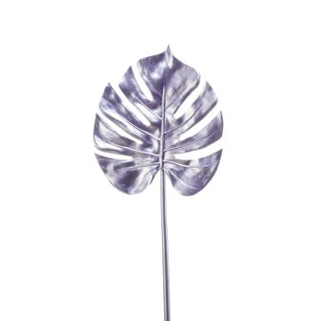 Fausse feuille de philodendron artificiel Monstera Deliciosa SEHUN, lilas, 70cm