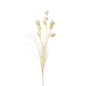 Herbe artificielle Physalis DAVIDO sur piquet, crème, 65cm