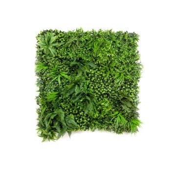 Tapis de plantes artificielles KITAI, crossdoor, vert, 100x100cm