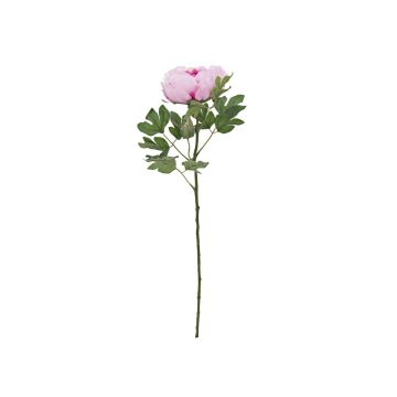 Pivoine en tissu DARISA, rose, 80cm