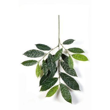 Branche de cacaoyer artificielle CASTULA, vert, 80cm