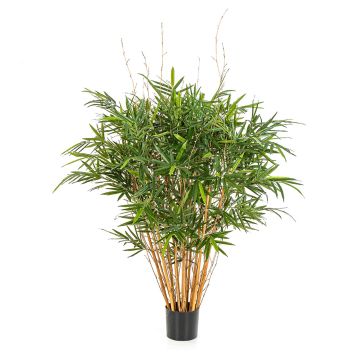 Faux bambou AFONSO, tronc naturel, 125cm