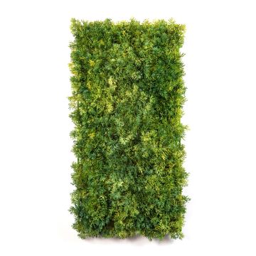 Tapis de mousse d'Islande artificiel MUSCIDA, vert-jaune, diff. inflammable, 25x50cm