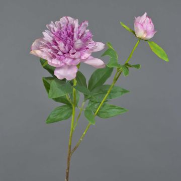 Pivoine décorative BADIS, lilas, 75cm Pivoine décorative BADIS, lilas, 75cm