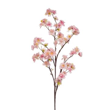 Branche de cerisier artificielle GIMA avec fleurs, rose, 120cm