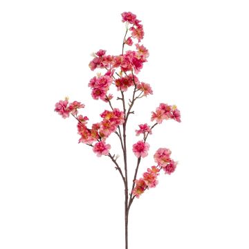 Branche de cerisier artificielle GIMA avec fleurs, fuchsia, 120cm