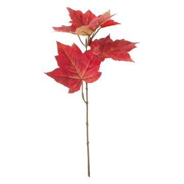 Branche d'érable artificielle PORTREE, rouge, 35cm