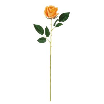 Rose artificielle SEENSA, orange, 55cm, Ø7cm