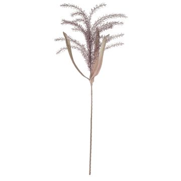 Branche artificielle herbe de la Pampa VADIM, vieux rose, 110cm