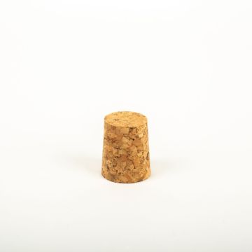 Bouchon conique SERILDA en liège aggloméré, naturel, 3,5cm, Ø2,5/3cm