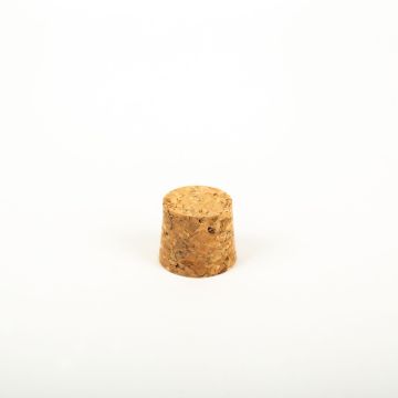 Bouchon conique SERILDA en liège aggloméré, naturel, 2,5cm, Ø2,6/3cm