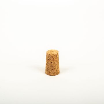 Bouchon conique SERILDA en liège aggloméré, naturel, 3,2cm, Ø1,7/2,1cm