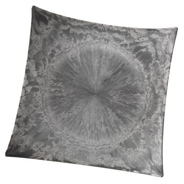 Plateau de service carré JEFFERSON, matière synthétique, noir, 28x28x2-5cm