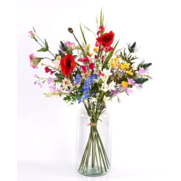 Bouquet de fleurs des champs artificielles PUANANI, multicolore, 75cm, Ø35cm