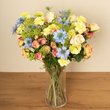 Bouquet de fleurs personnalisé - demande client d'Elisabeth