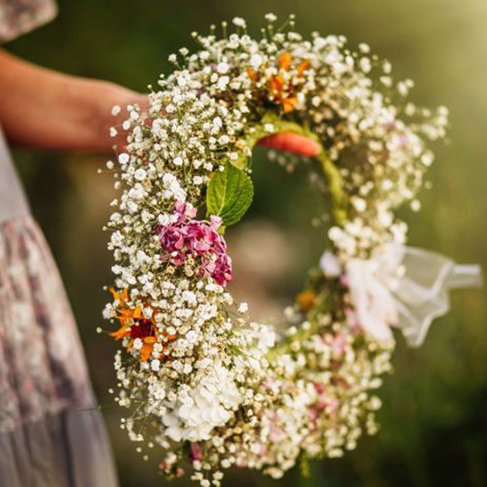 Couronnes de fleurs