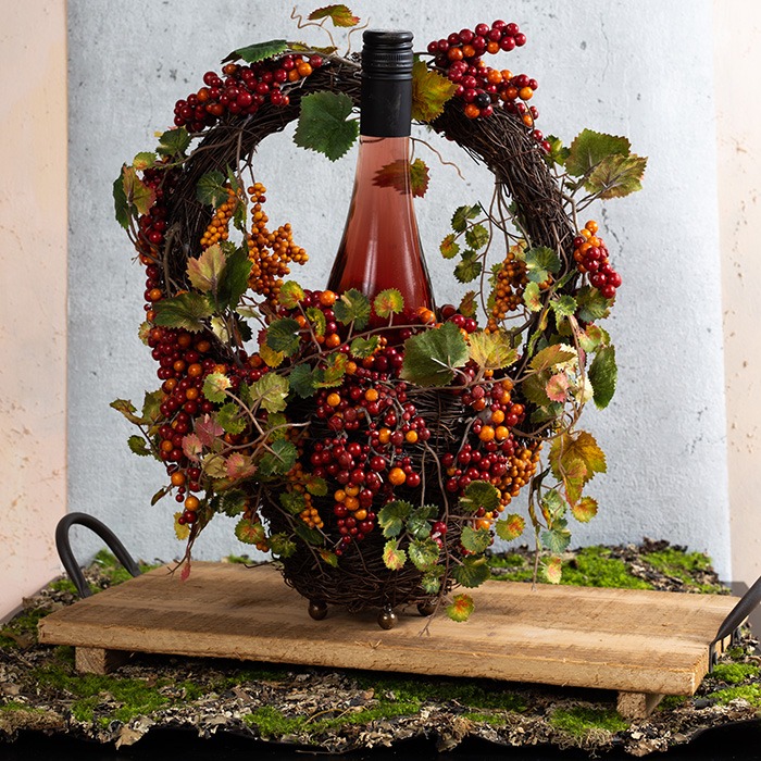 Déco avec des fruits artificiels