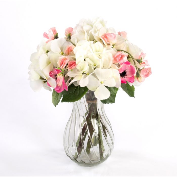 Bouquets d'hortensias