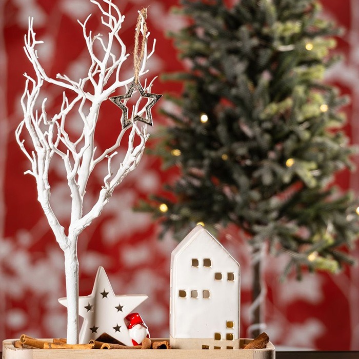 Déco de fenêtre pour Noël