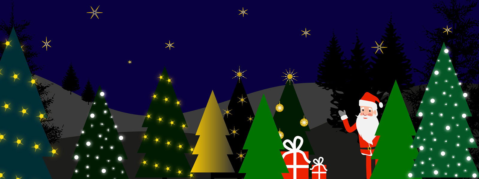 Sapins de Noël artificiels sur artplants