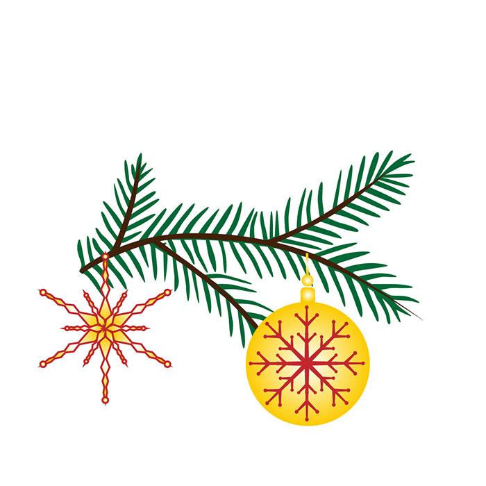 Déco pour l'arbre de Noël