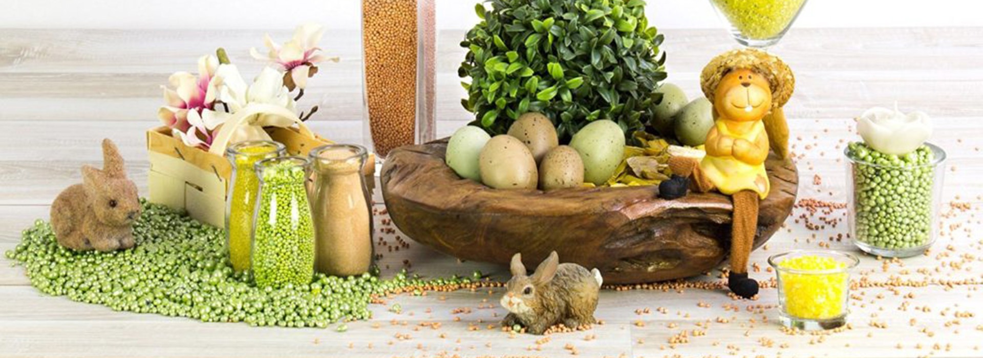 Tout pour la déco de table de Pâques