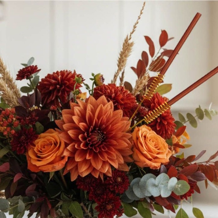 Fleurs artificielles pour Halloween