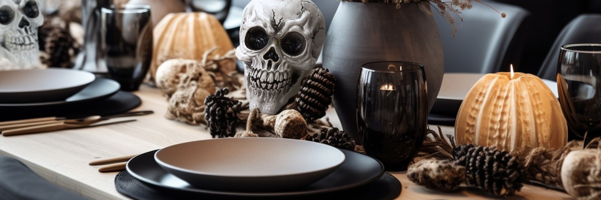 Déco Halloween pour table, mur & porte