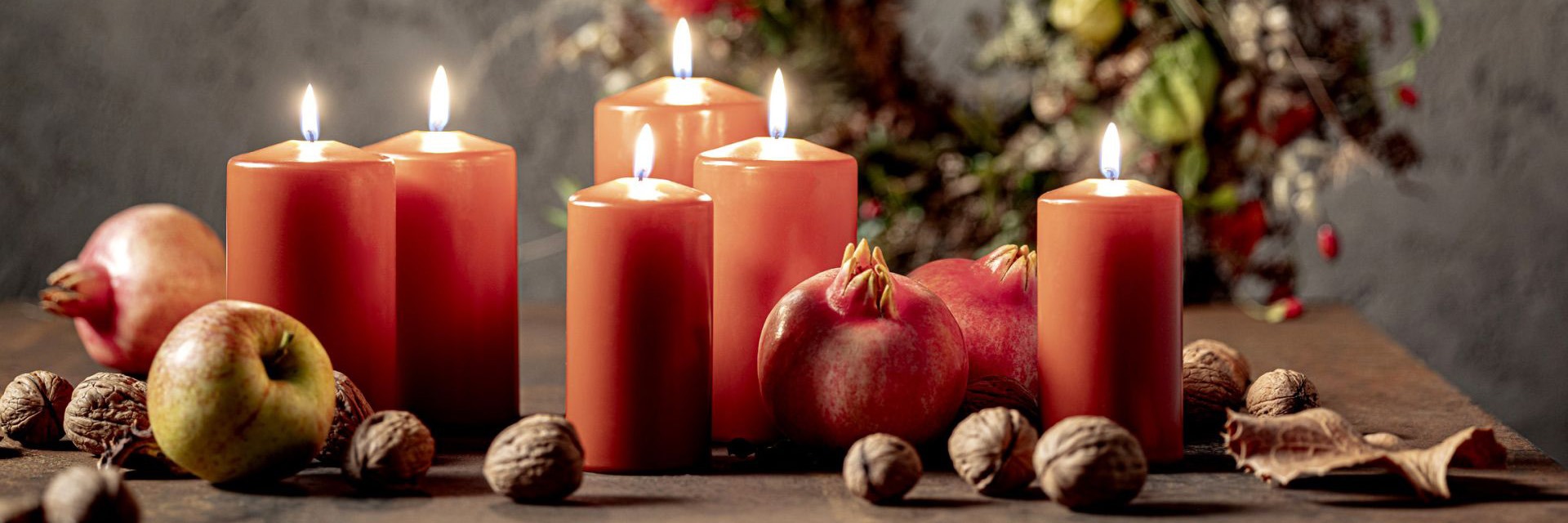 Déco de table pour la fête des récoltes - assortiment