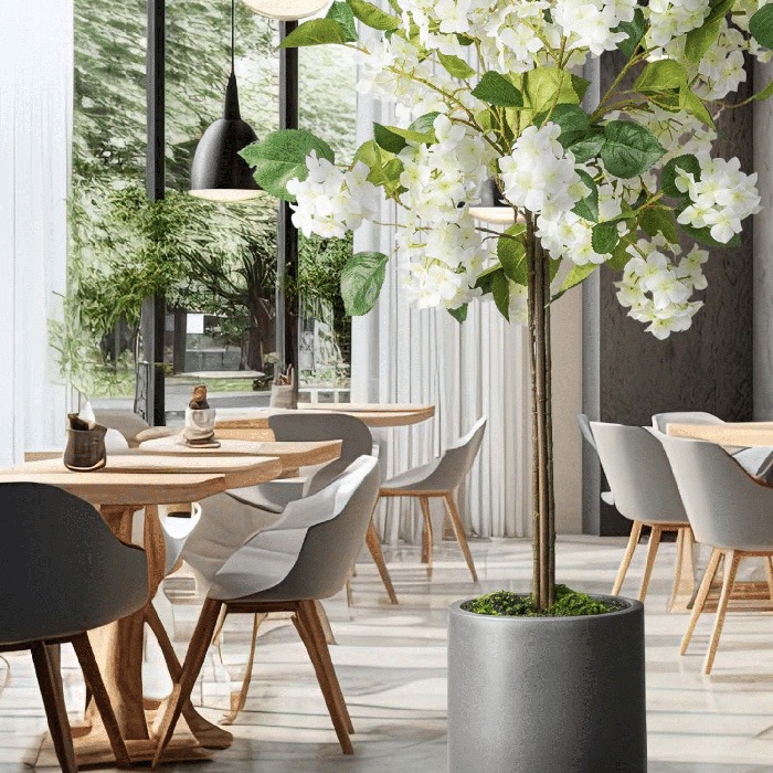 Idées déco avec hortensias