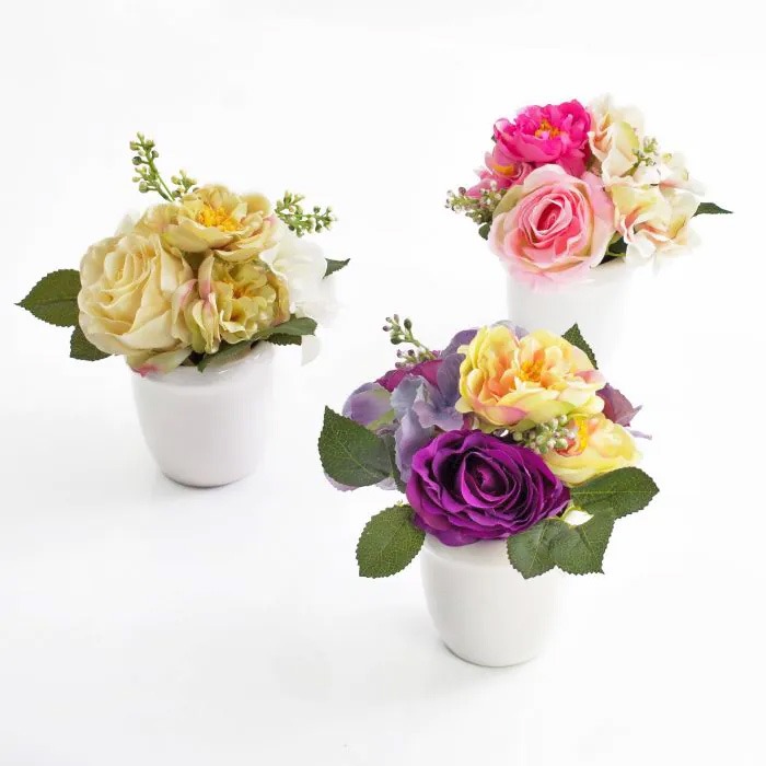 Compositions avec hortensias