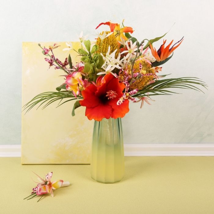 Bouquet de mariage - Sentiment hawa&iuml;en
