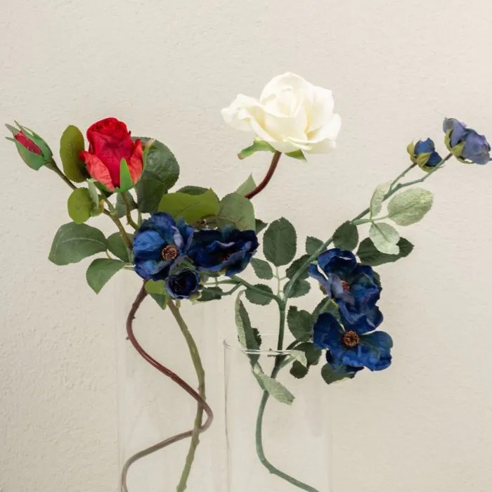 Décoration avec des roses