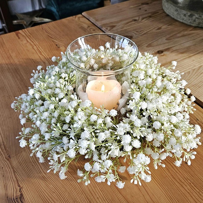 avec fleurs