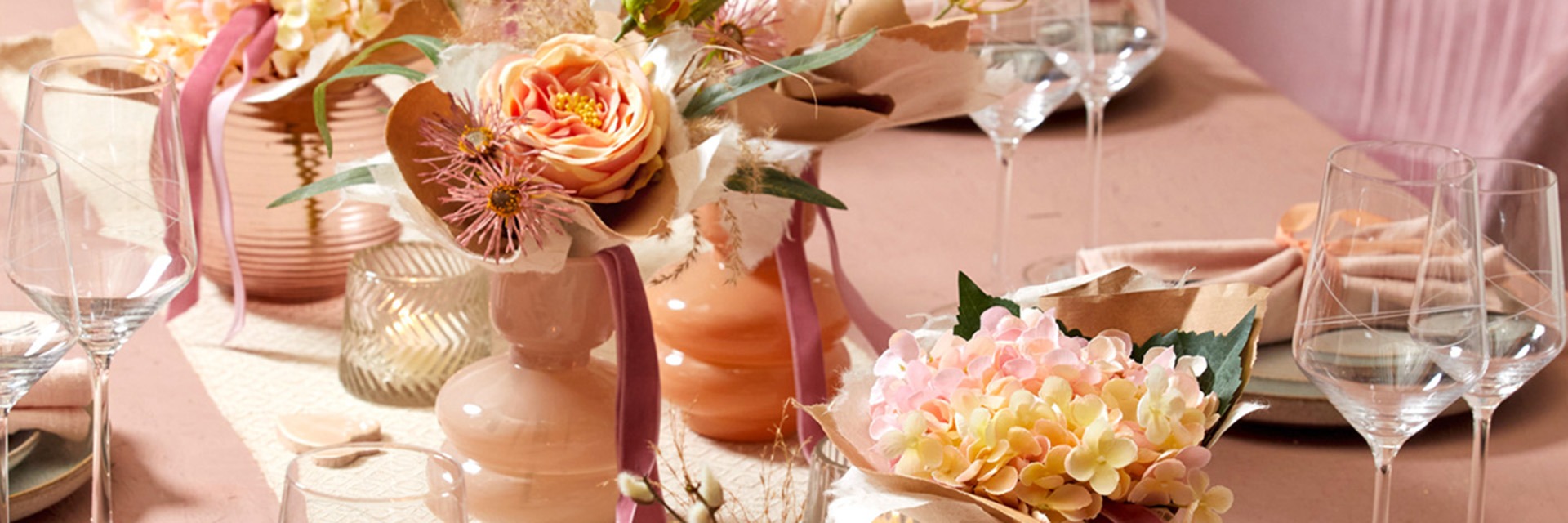 Une décoration de table ravissante pour la Saint-Valentin